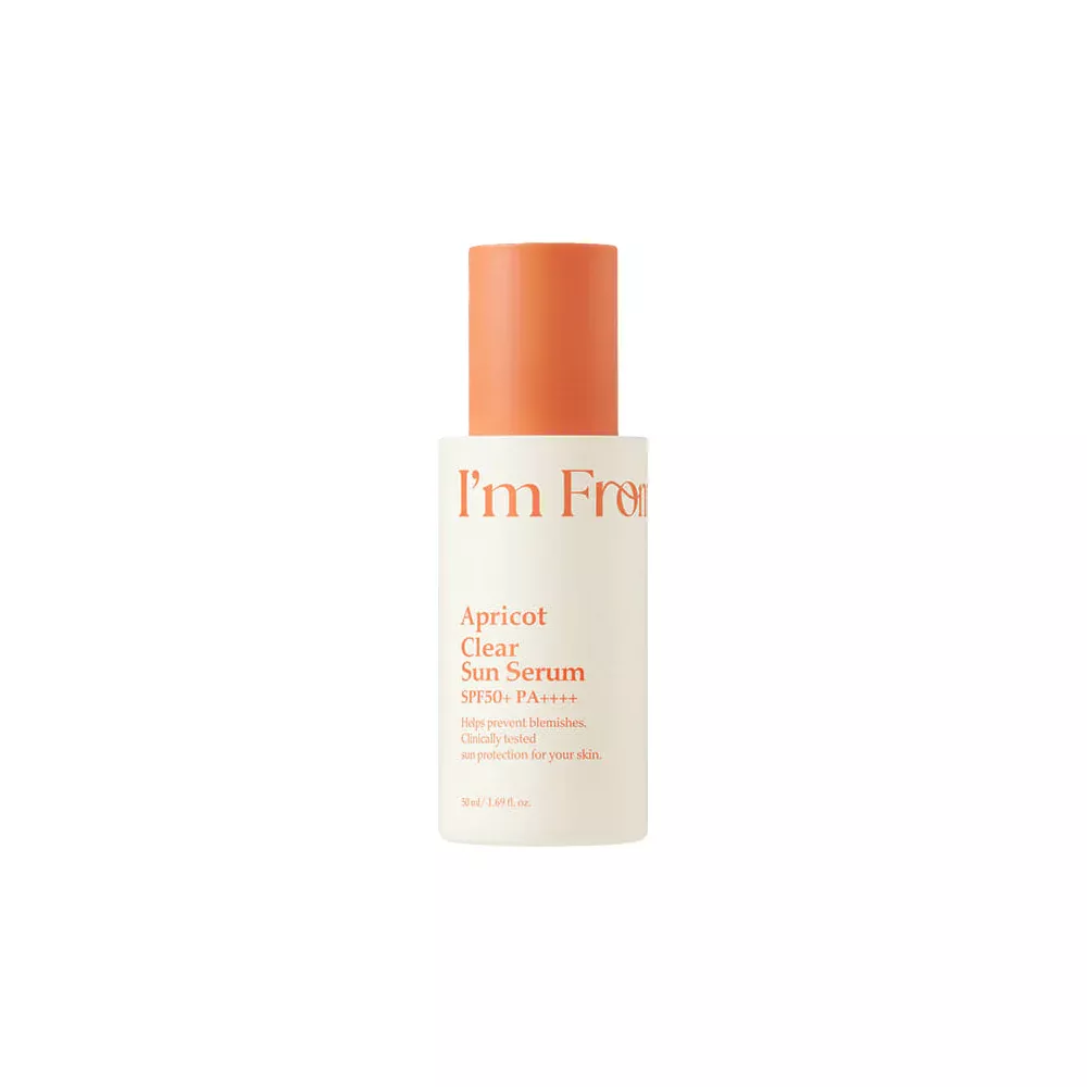 I'm from Apricot Clear Sun Serum SPF50+ PA++++ 50ml