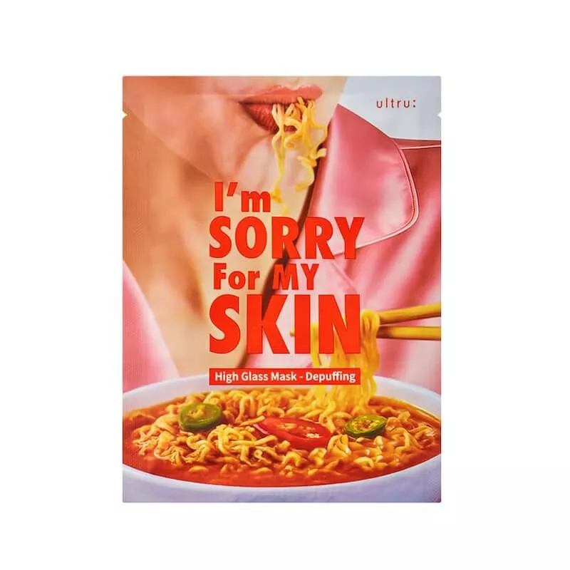I'm Sorry for My Skin High Glass Mask - Depuffing 1 Sheet 20ml