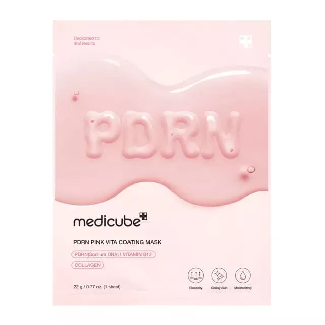 Medicube PDRN Pink Vita Coating Mask 1ea (22g)