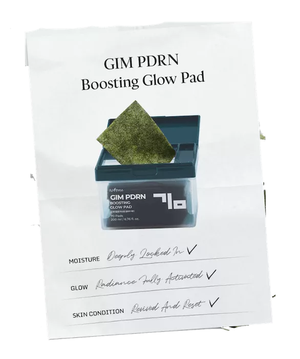ISNTREE Gim Pdrn Boosting Glow Pad 2Ea