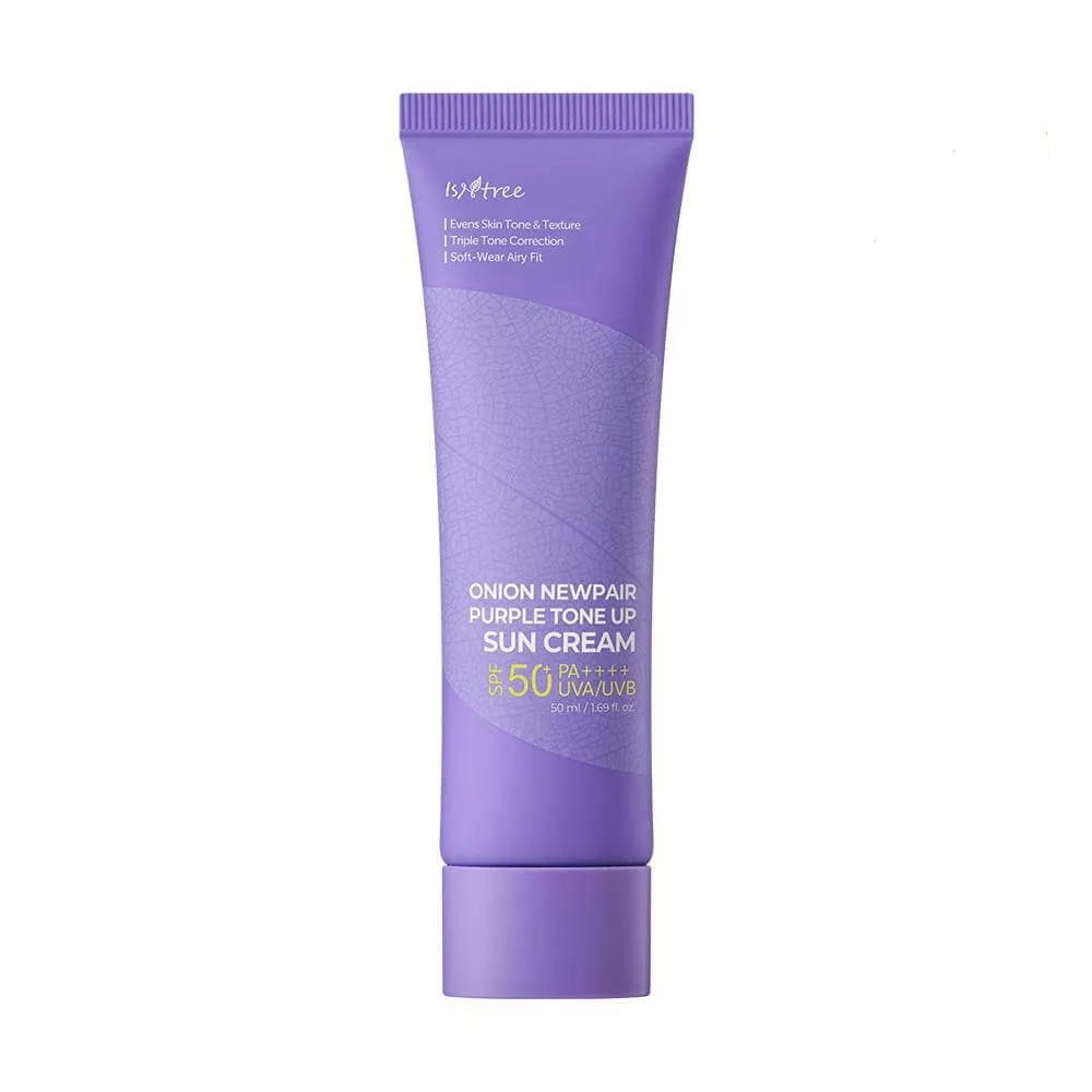 ISNTREE Onion Newpair Purple Tone Up Sun Cream