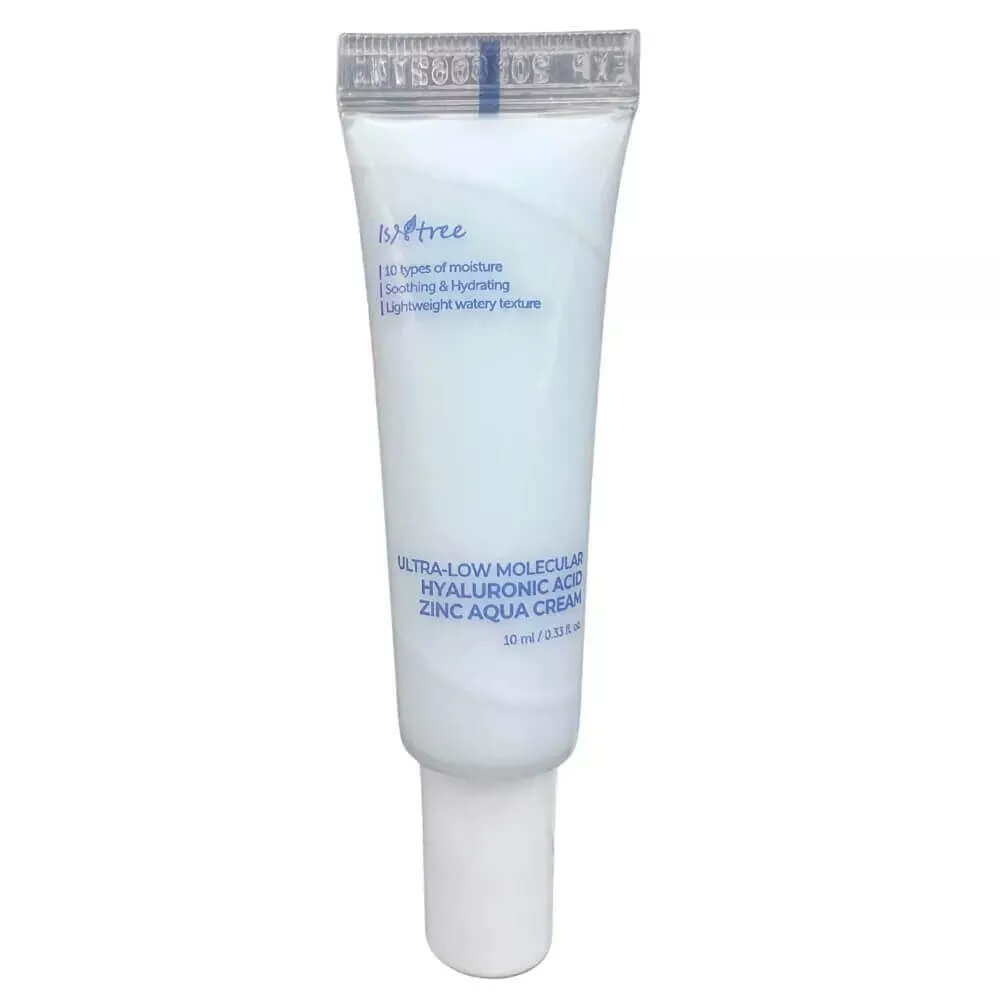 ISNTREE Ultra-Low Molecular Hyaluronic Acid Zinc Aqua Cream 10ml
