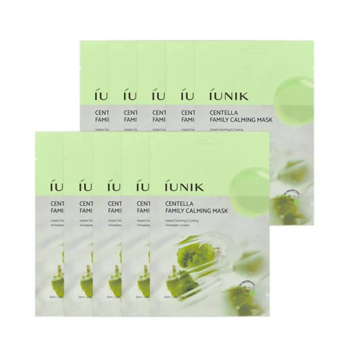 iUNIK Centella Family Calming Mask 10ea