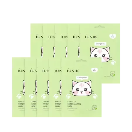 iUNIK Centella Family Calming Mask for Kids 10ea