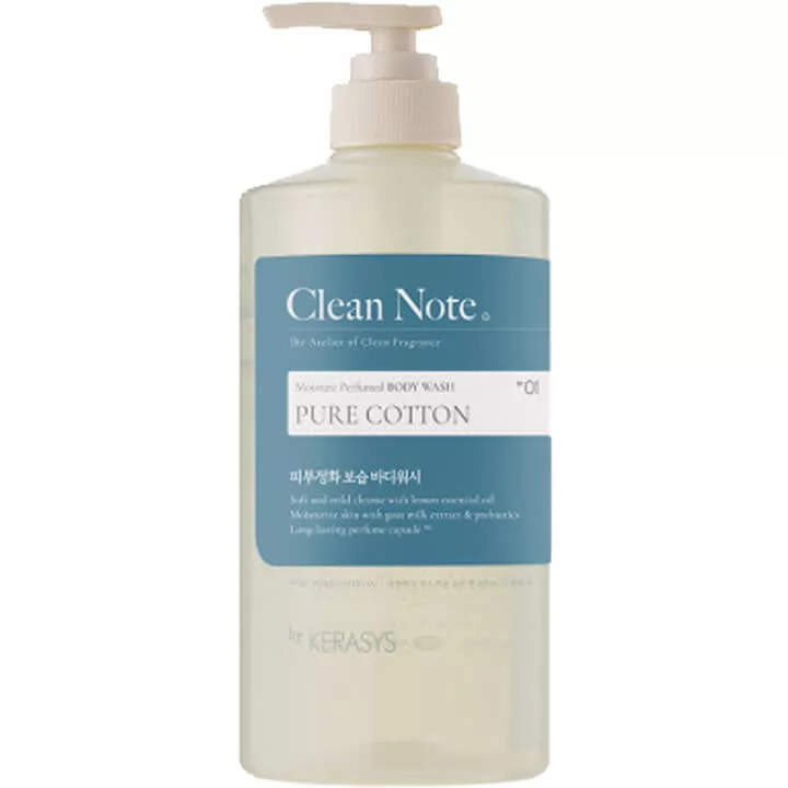 KERASYS Clean Note Body Wash Pure Cotton 800ml
