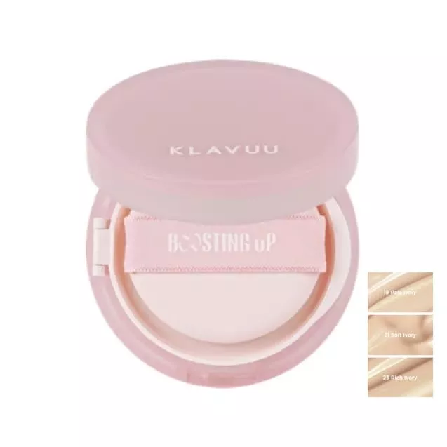KLAVUU Actress Backstage Boosting Cushion Glow #19 Pale Ivory 12g