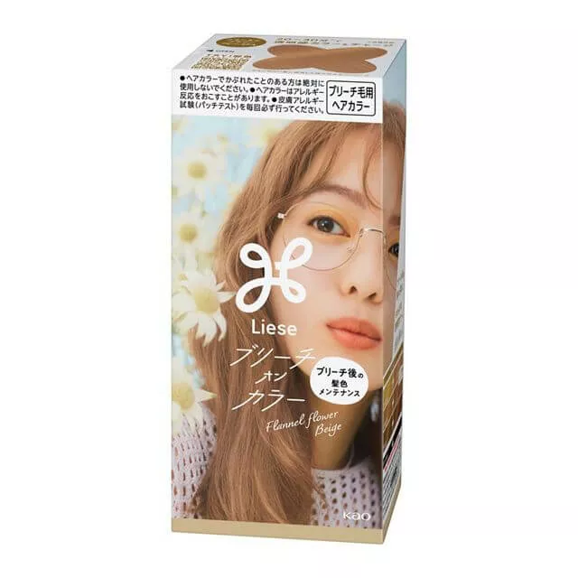 Liese Creamy Bubble Color For Light Colored Hair - Flower Beige 108g
