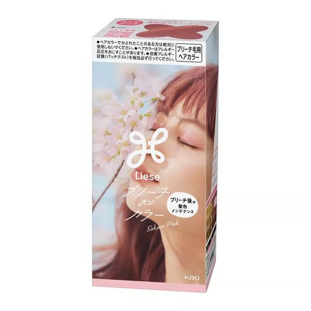 Liese Creamy Bubble Color For Light Colored Hair - Sakura Pink 108g