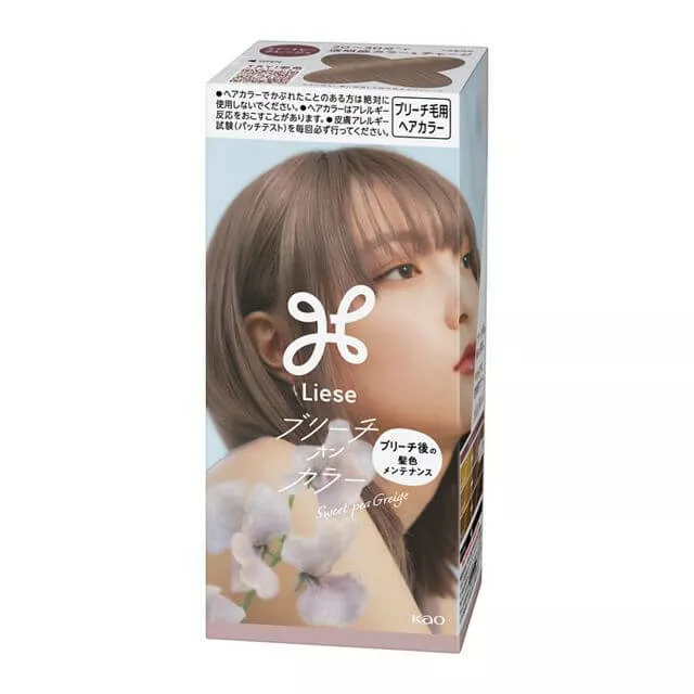 Liese Creamy Bubble Color For Light Colored Hair - Sweetpea Greige 108g