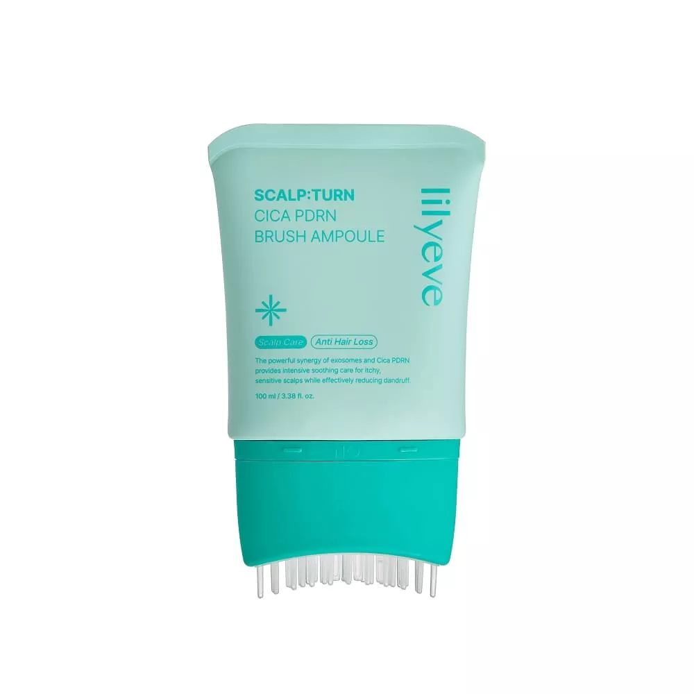Lilyeve Scalp Turn Cica PDRN Brush Ampoule 30ml Mini