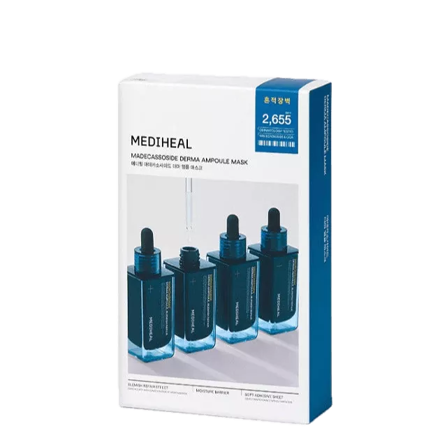 MEDIHEAL Madecassoside Derma Ampoule Mask 10 Sheets