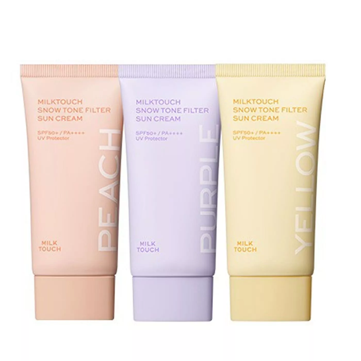 Milk Touch Snow Tone Filter Sun Cream #Aurora Purple 15ml