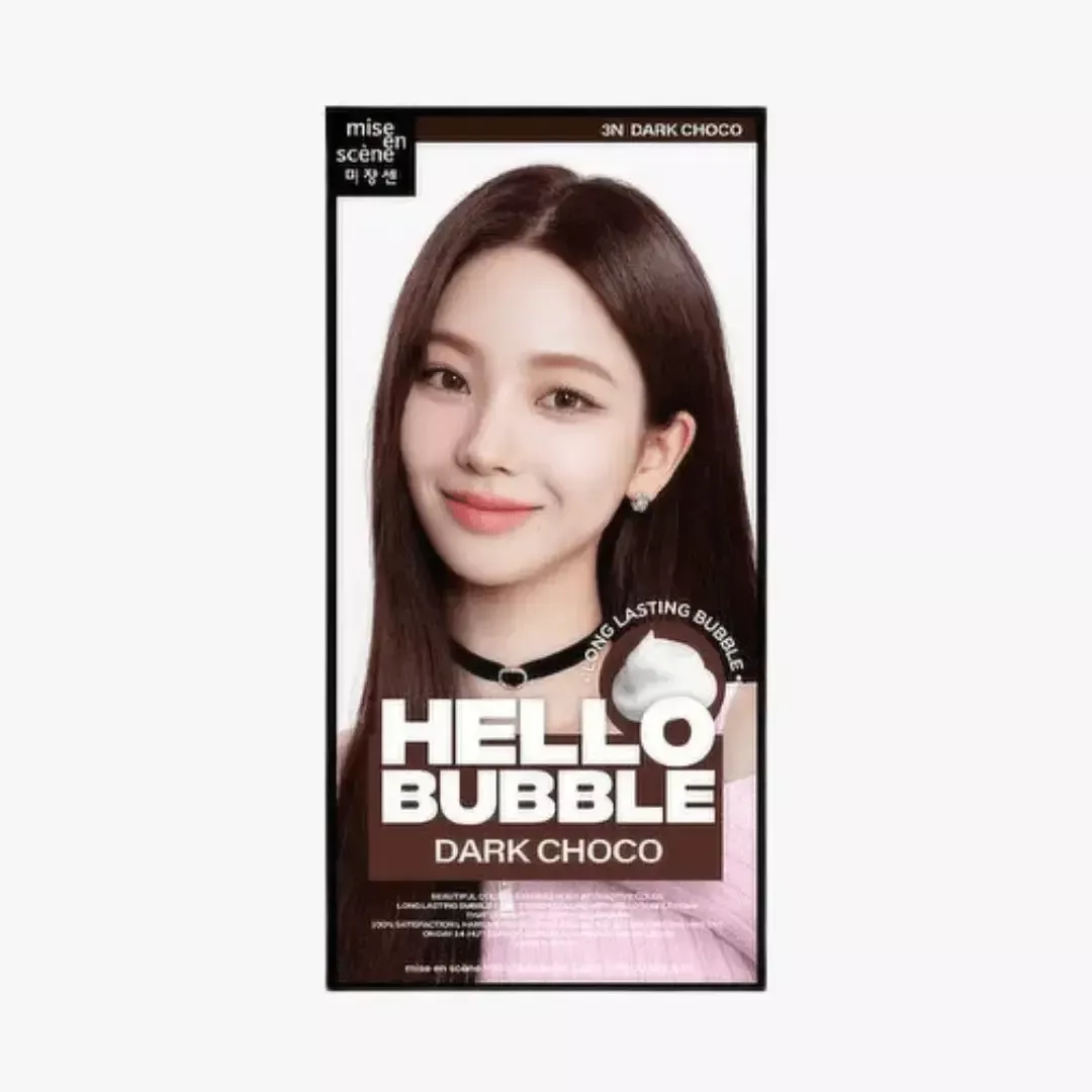 mise en scène All New Hello Bubble 3NT Dark Chocolate
