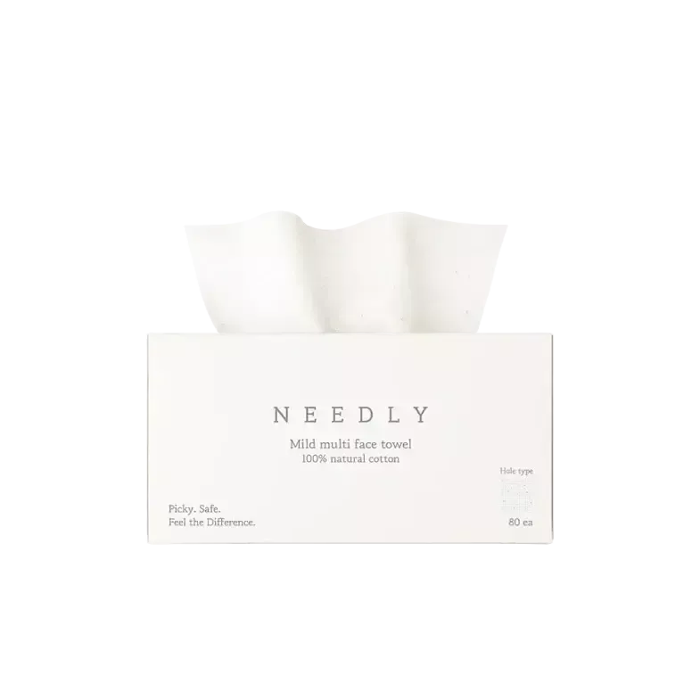 NEEDLY Mild Multi Face Towel 80ea