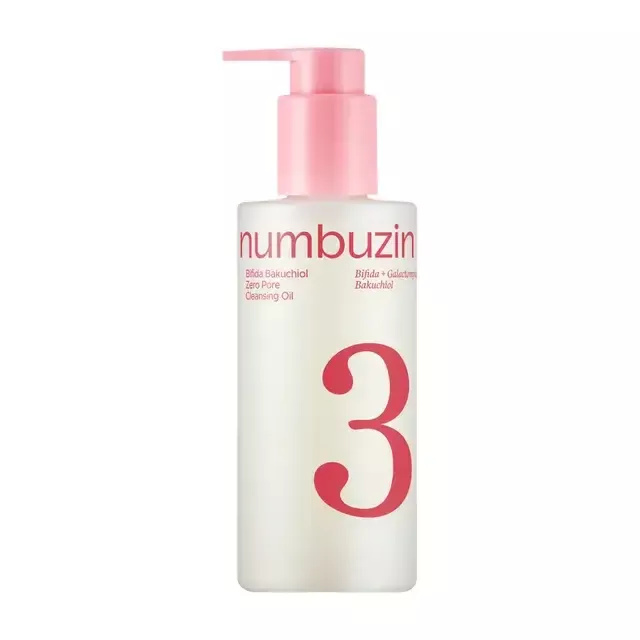 numbuzin No.3 Bifida Bakuchiol Zero Pore Cleansing Oil 200ml