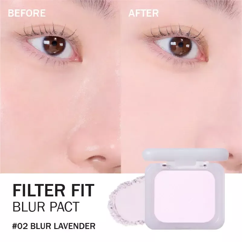 Peripera Filter Fit Blur Pact 02 Blur Lavender