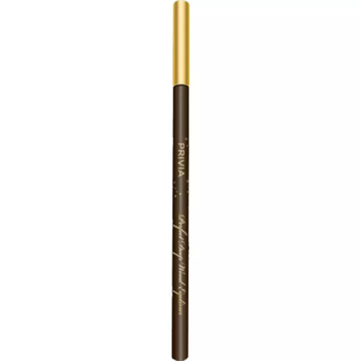 PRIVIA Perfect Deep Wood Eye Liner [Deep Brown] Pencil Type 1.4g