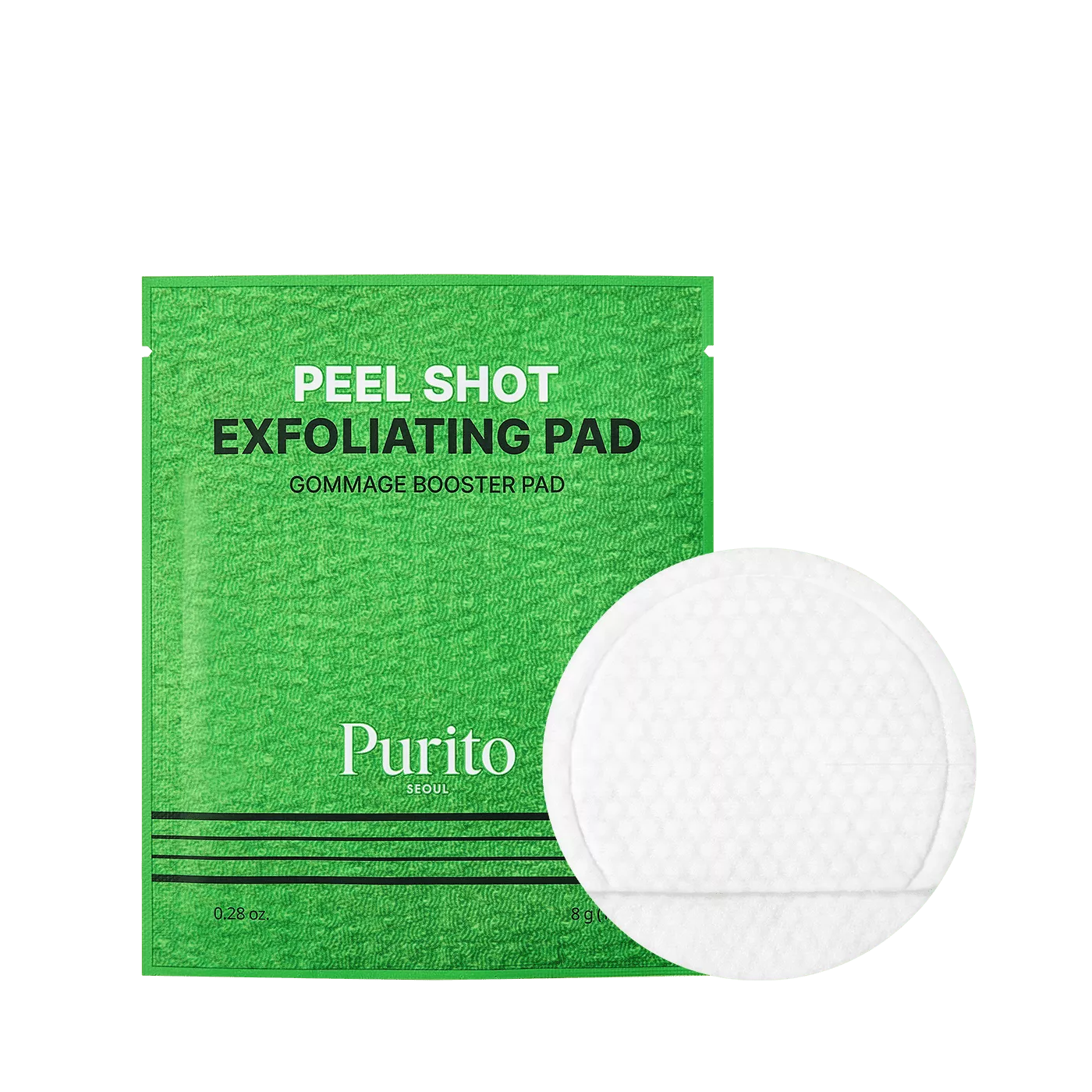 PURITO Peel Shot Exfoliating Pad 8ml*8pcs
