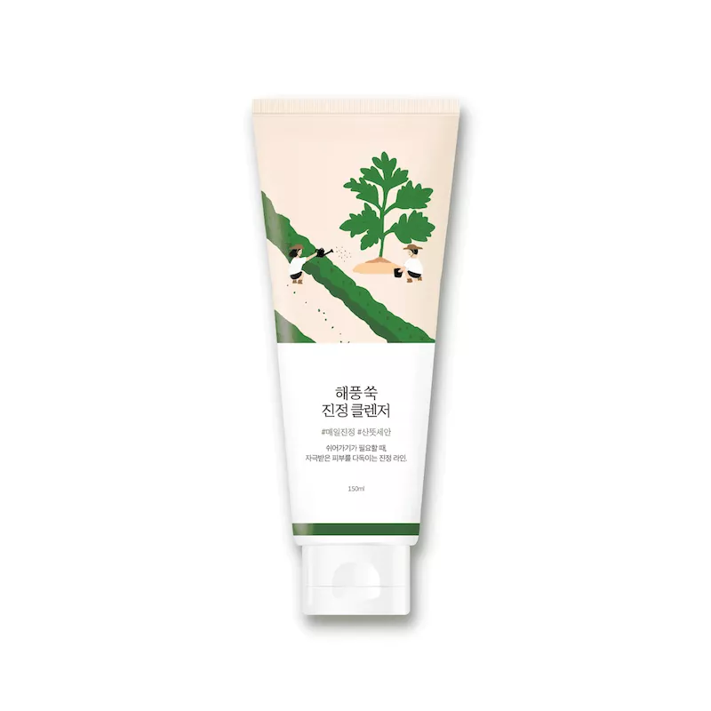 Round Lab Mugwort Calming Cleanser 150ml