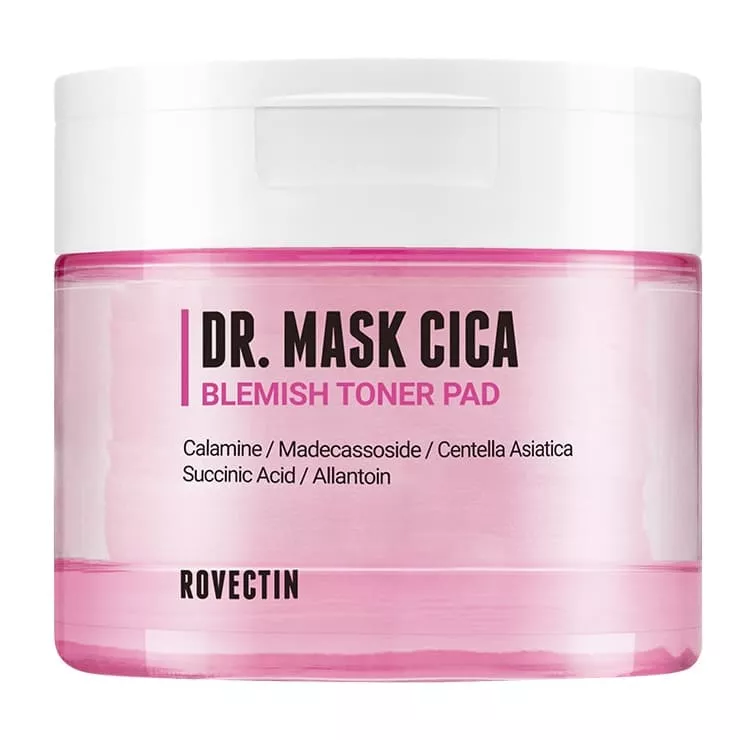 ROVECTIN Dr. Mask Cica Blemish Toner Pad 160ml (60 pads)