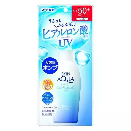 Skin Aqua Super Moisture Gel Pump Type SPF50+PA++++ 140g