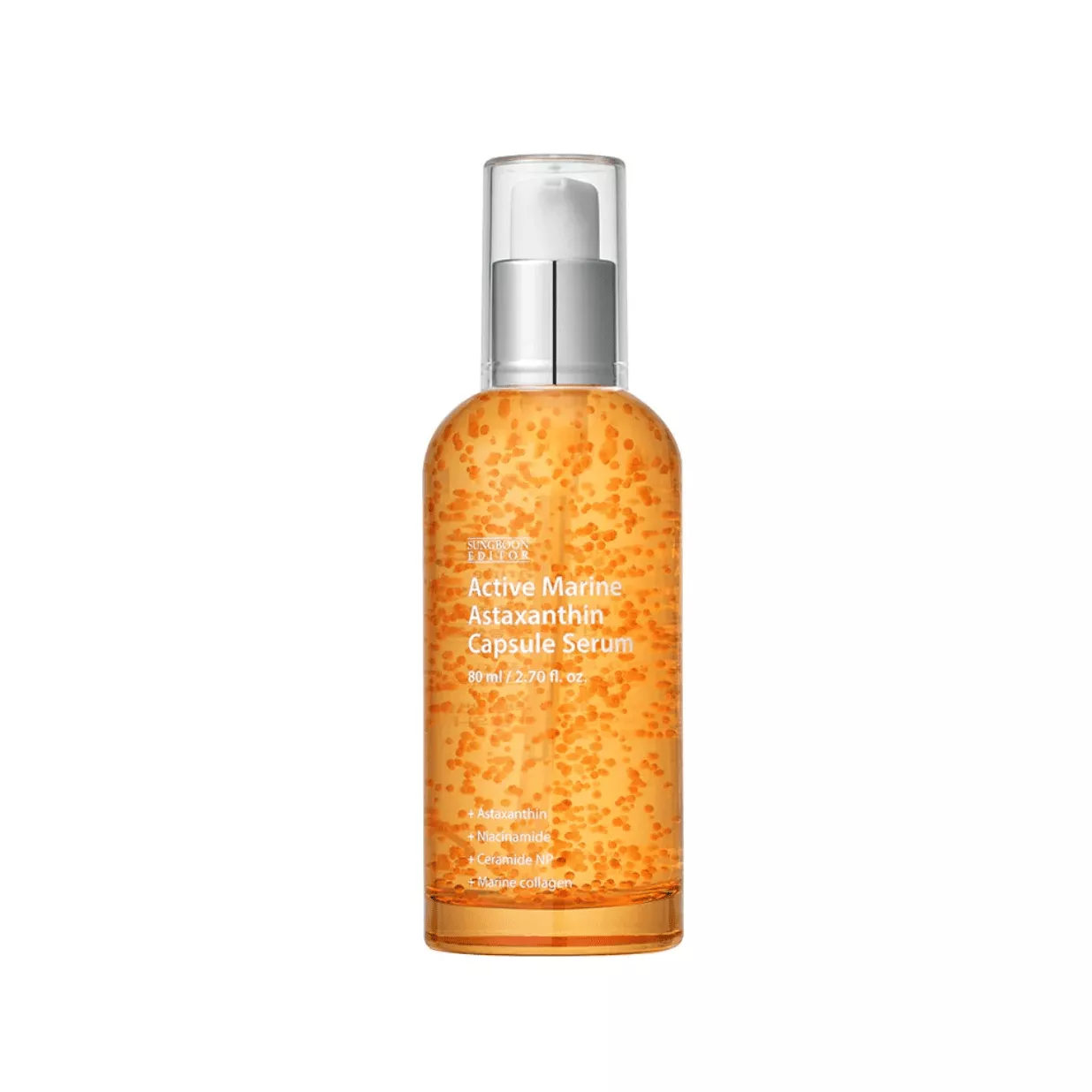 SUNGBOON EDITOR Active Marine Astaxanthin Capsule Serum 80ml