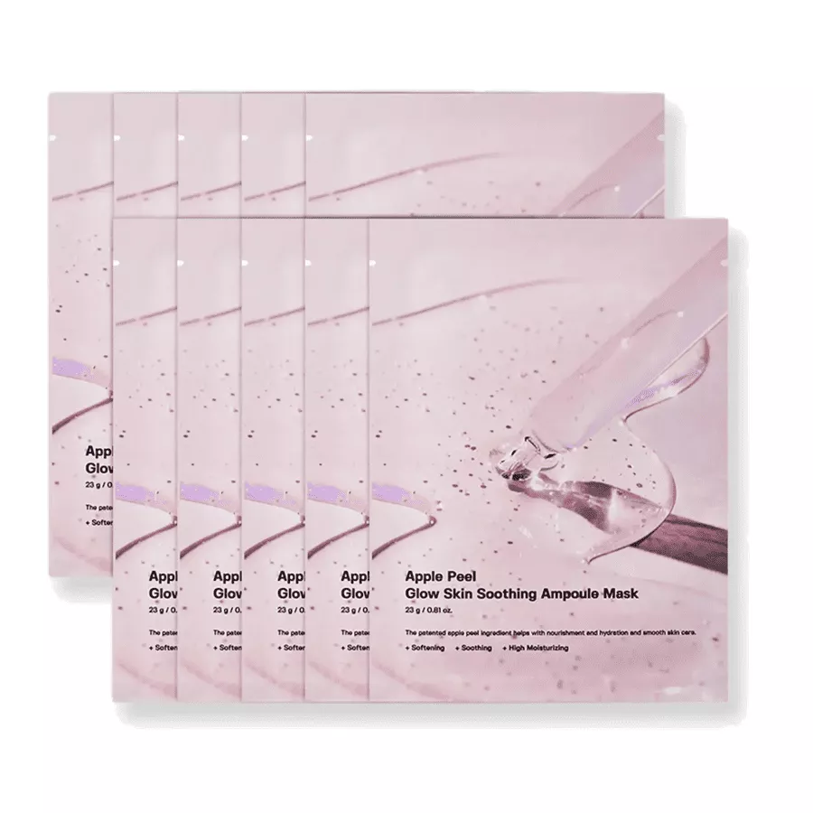 SUNGBOON EDITOR Apple Peel Glow Skin Soothing Ampoule Mask 23ml*10pcs