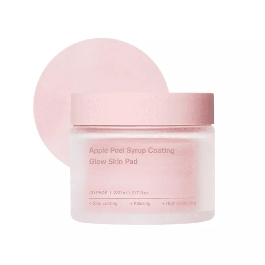 SUNGBOON EDITOR Apple Peel Syrup Coating Glow Skin Pad 230ml (40pcs)