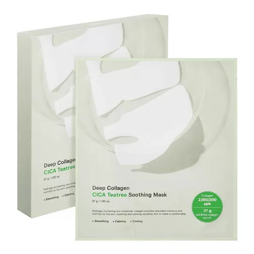 SUNGBOON EDITOR Deep Collagen Cica Teatree Soothing Mask 37g*4ea