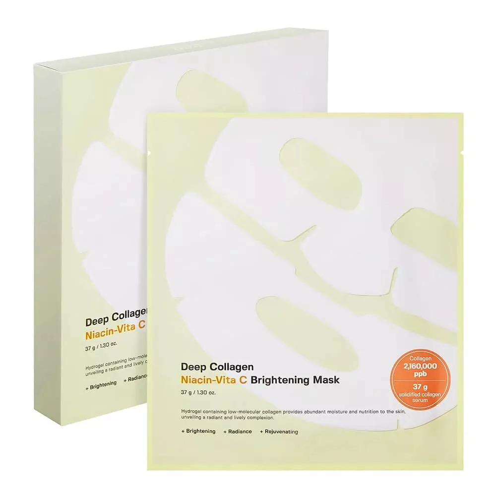 SUNGBOON EDITOR Deep Collagen Niacin Vita C Brightening Mask 37g*4ea