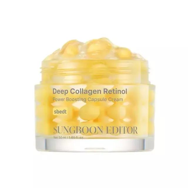 Sungboon Editor Deep Collagen Retinol Power Boosting Capsule Cream 50g