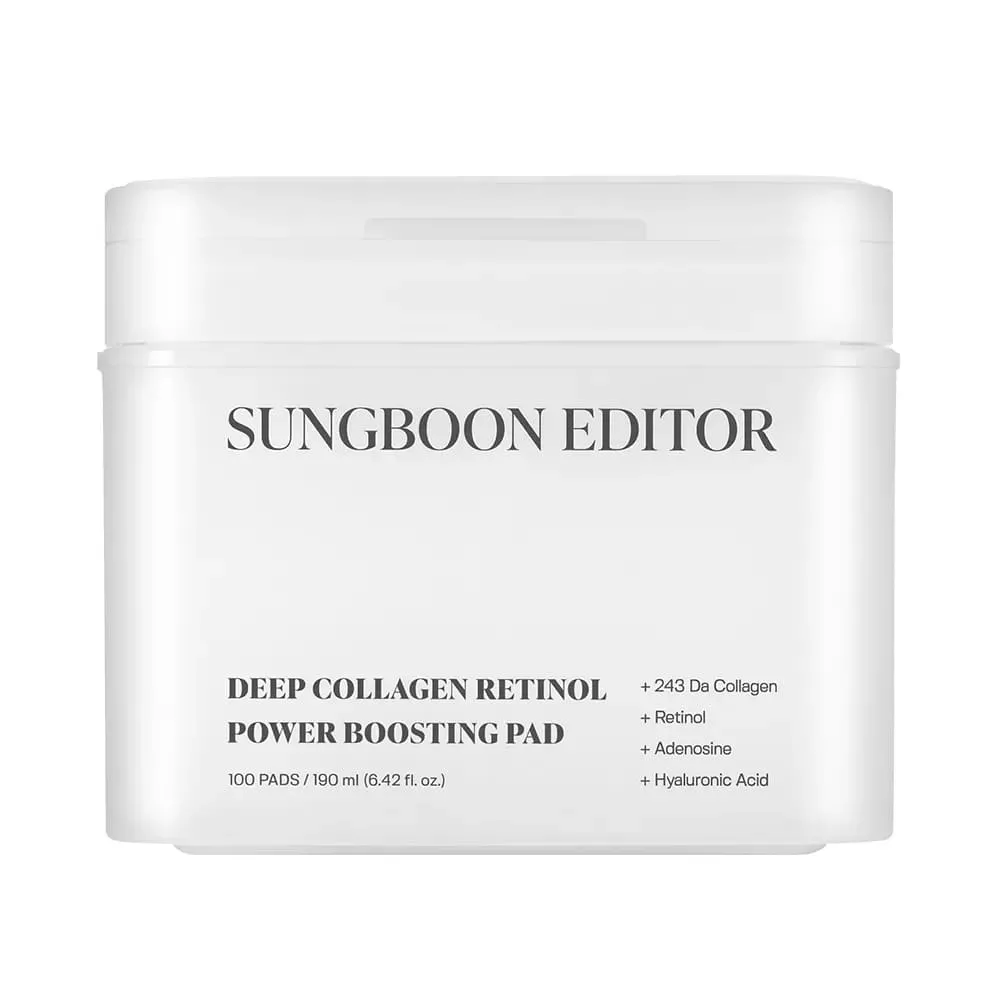 SUNGBOON EDITOR Deep Collagen Retinol Power Boosting Pad 190ml