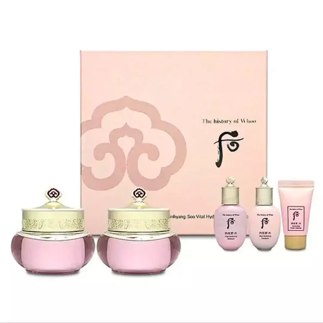 The History of Whoo Gongjinhyang: Soo Vital Hydrating Cream Duo Set
