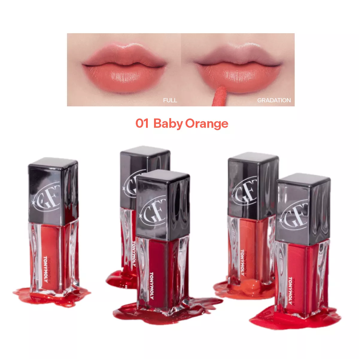 TONYMOLY Get It Tint Colorful Water #01 Baby Orange