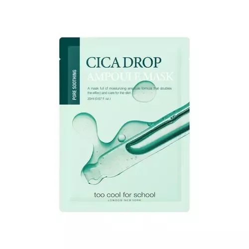 Too Cool For School Cica Drop Ampoule Mask 20ml