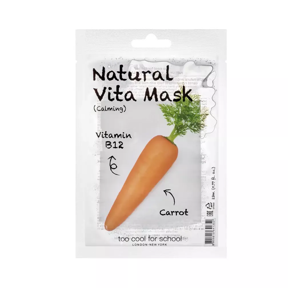 Too Cool For School Natural Vita Mask Calming 23ml