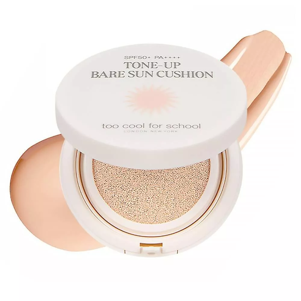 Too Cool For School Tone Up Bare Sun Cushion 15g