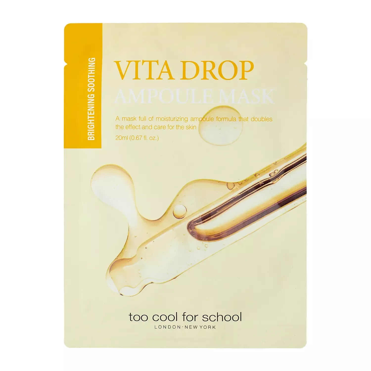 Too Cool For School Vita Drop Ampoule Mask 20ml