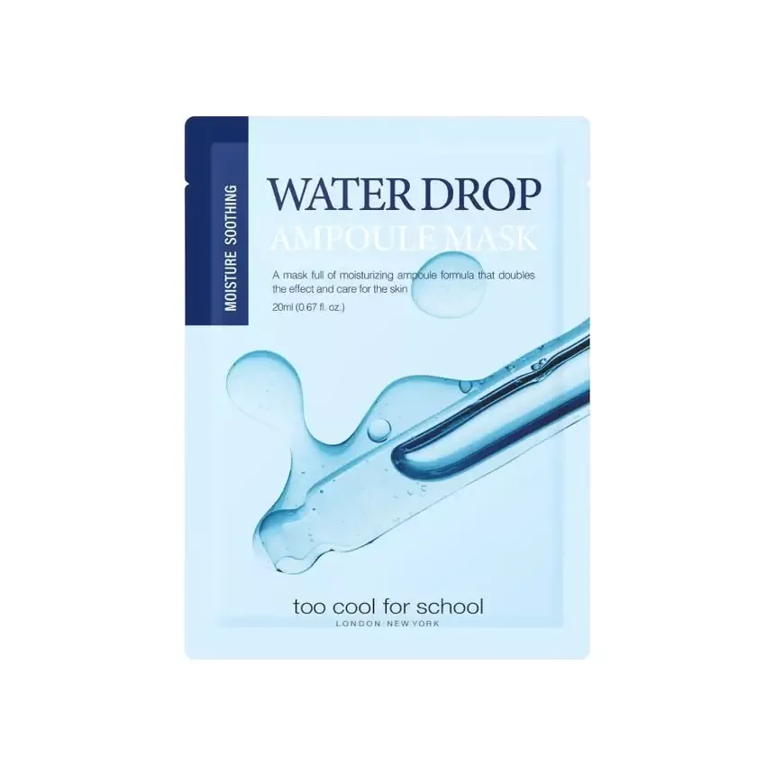 Too Cool For School Water Drop Ampoule Mask 20ml