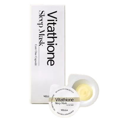 Vella Vitathione Core One Capsule Sleep Mask (10Pc)