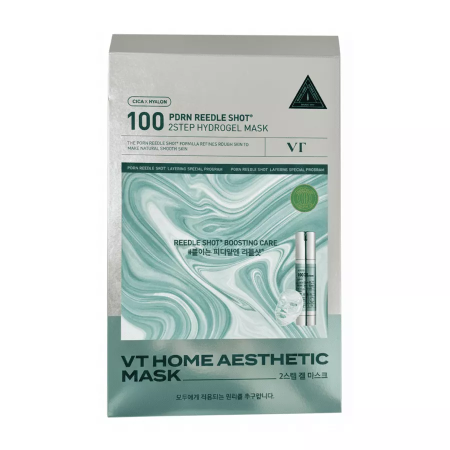VT PDRN Reedle Shot 100 2Step Hydrogel Mask (1.5g+35g)*5ea