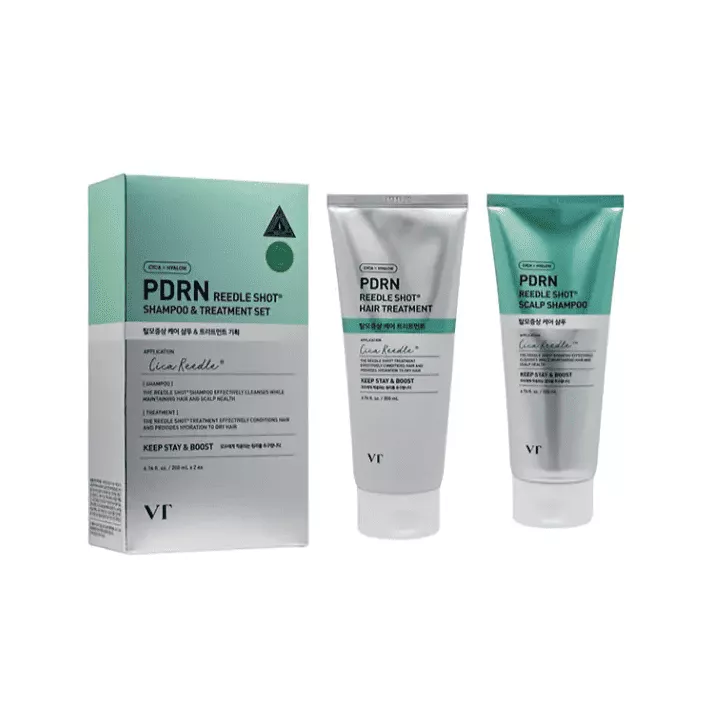 VT PDRN Reedle Shot Shampoo and Treatment Duo Set 200ml*2ea